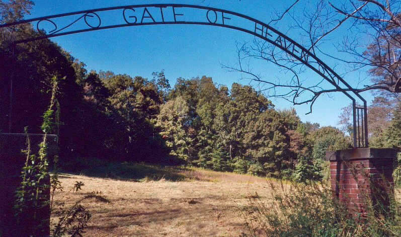 Gate of heaven cemetery from the Harlem Valley State Mental Hospistal. I did not see a single headstone though.  Courtesy rging@charter.net